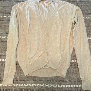 Tan Mossimo X-Small Cardigan